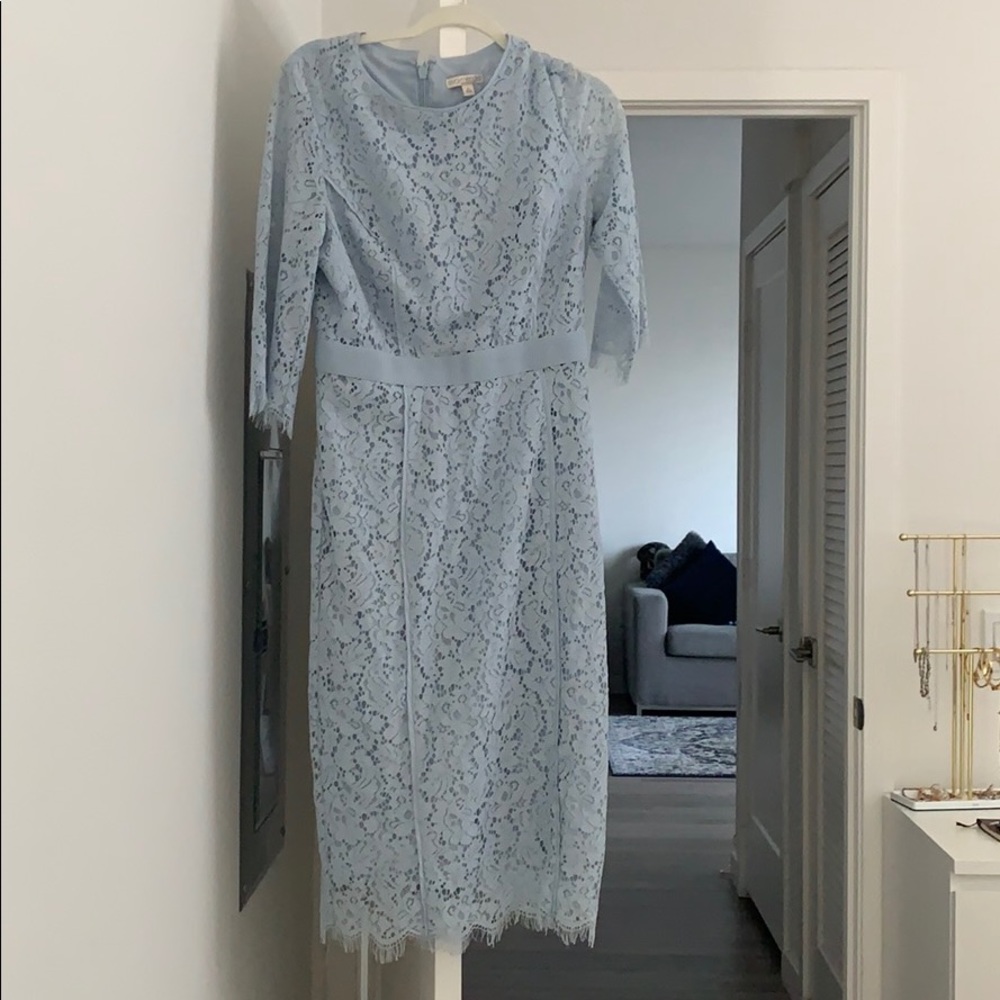 Light blue dress